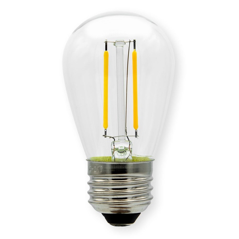 EmeryAllen EA-S14-2.0W-E26-2790-D S14 Bistro Light 120V Filament Bulb, 2W, 2700K, 100 Lumens