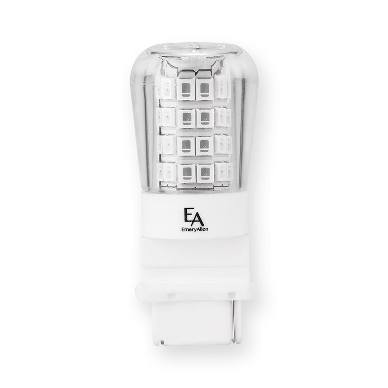EmeryAllen EA-S8-2.0W-004-AMB S8 Wedge Base 12V Turtle Bulb, 2W, K, 35 Lumens