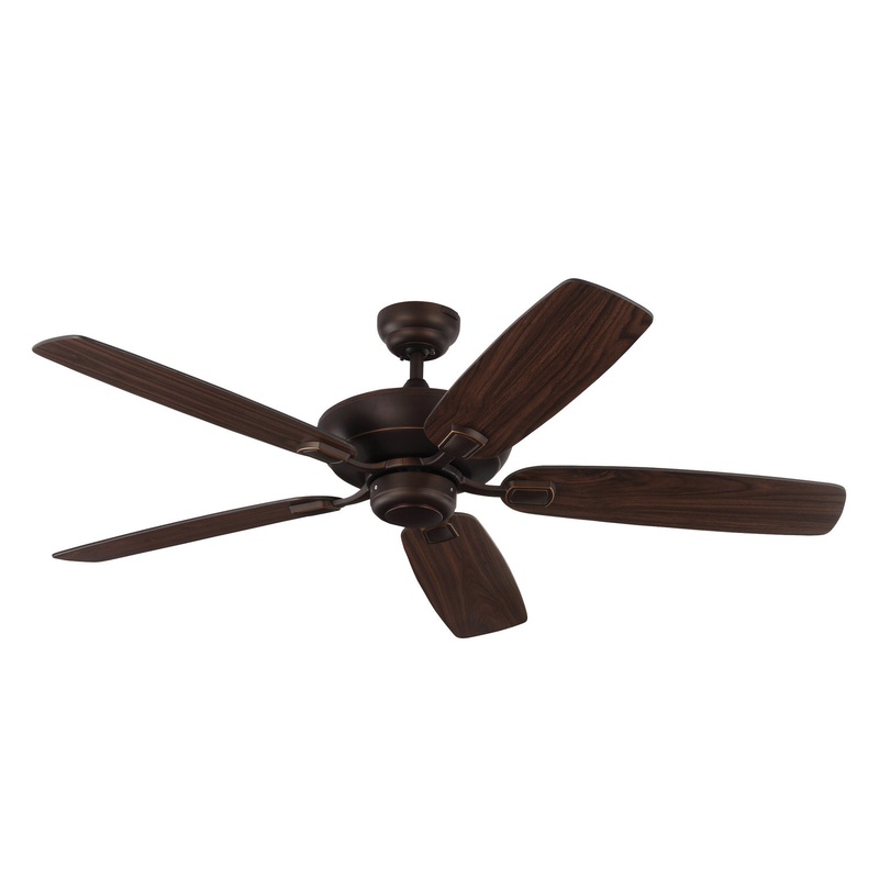 Generation Lighting 5COM52RB Colony 52"Ceiling Fan, Roman Bronze
