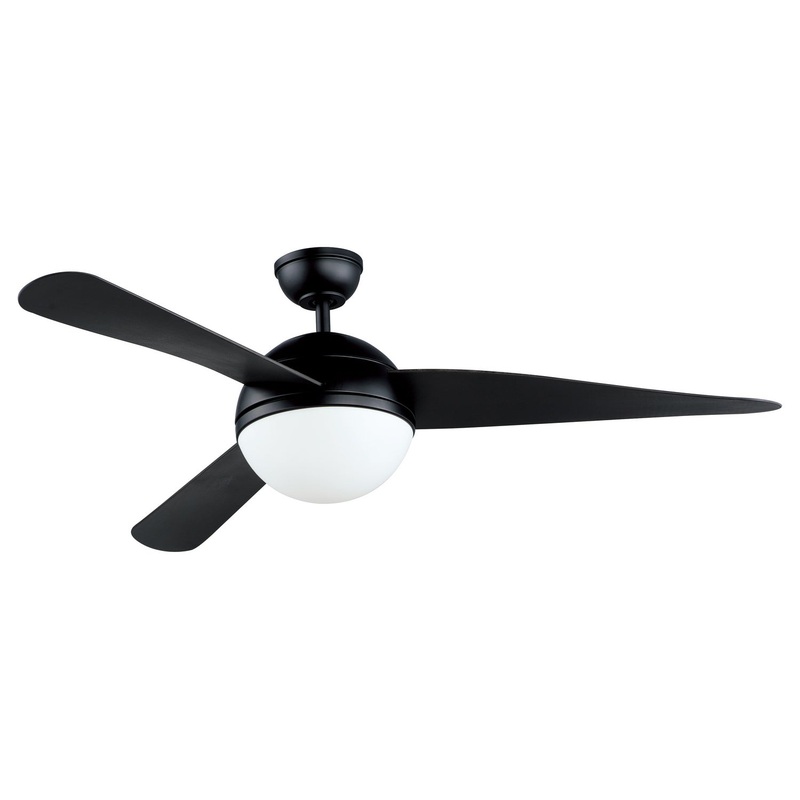 Maxim 88802BK Cupola 52"Ceiling Fan, Black