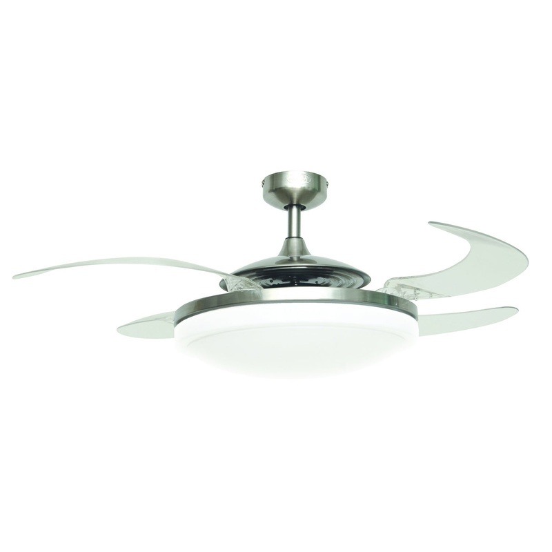 Beacon Fanaway 21093101 Evo2 48" Ceiling Fan, Brushed Chrome