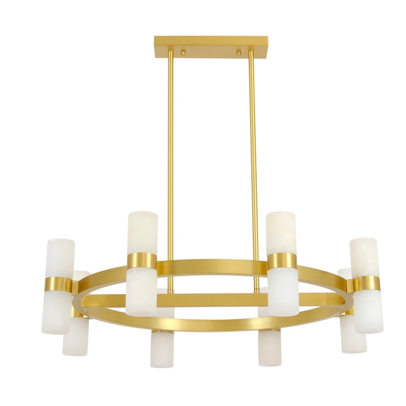 Beacon Lighting 03929101 Luella 17 Light Pendant, Brass