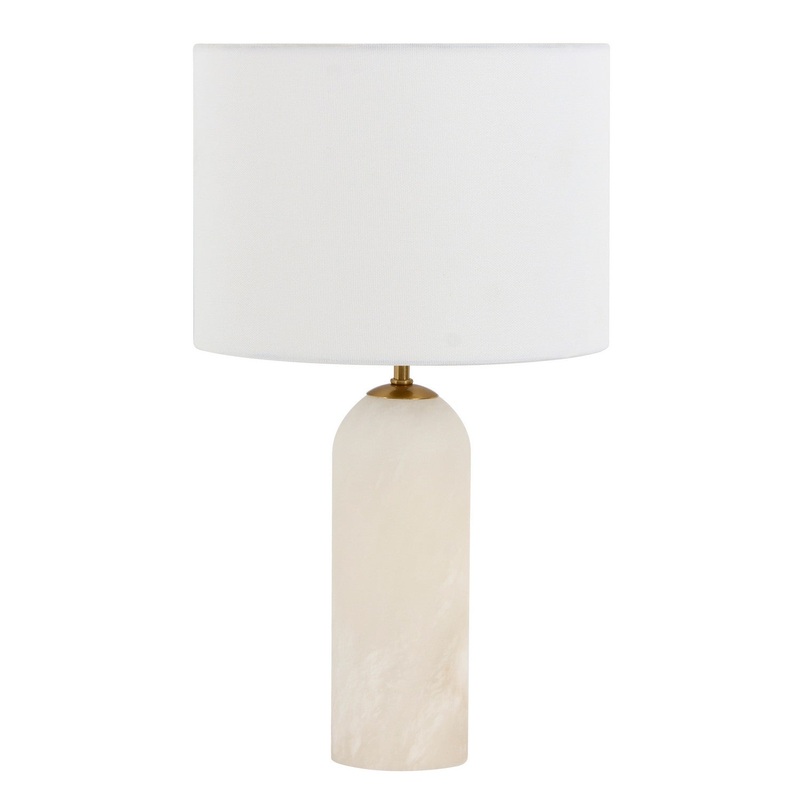 Beacon Lighting 27043001 Firma Two Light Table Lamp, White