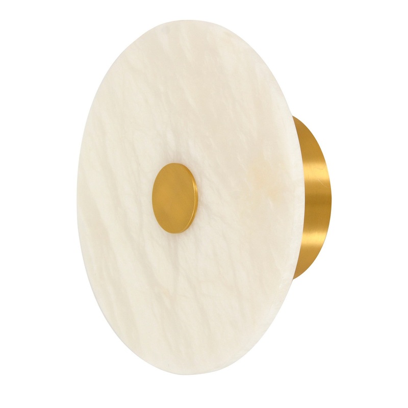 Beacon Lighting 30071101 Osten LED Wall Bracket, Brass