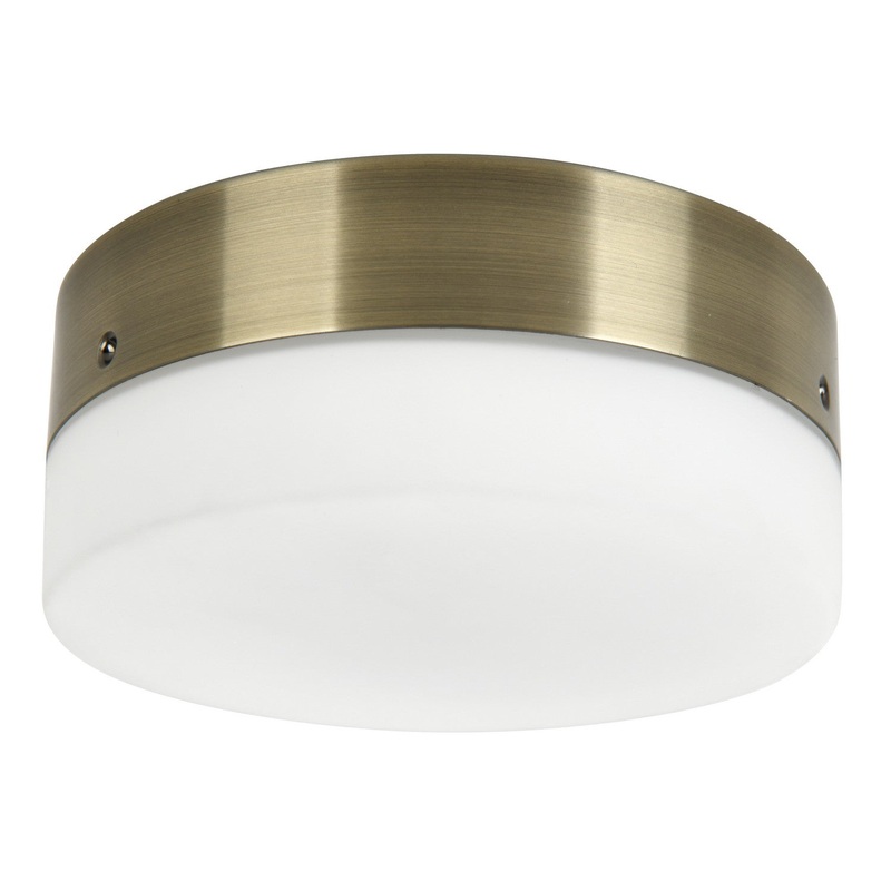 Lucci Air 210259010 Climate LED Light Kit, Antique Brass