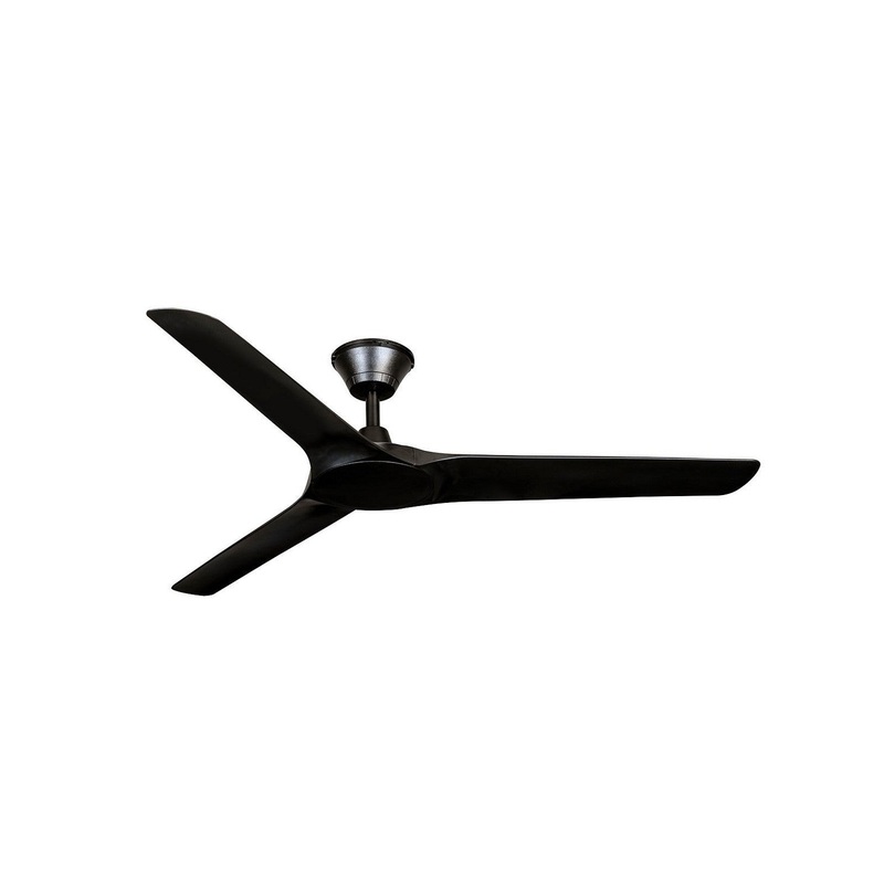 Lucci Air 21321601 Abyss 56"Ceiling Fan, Black