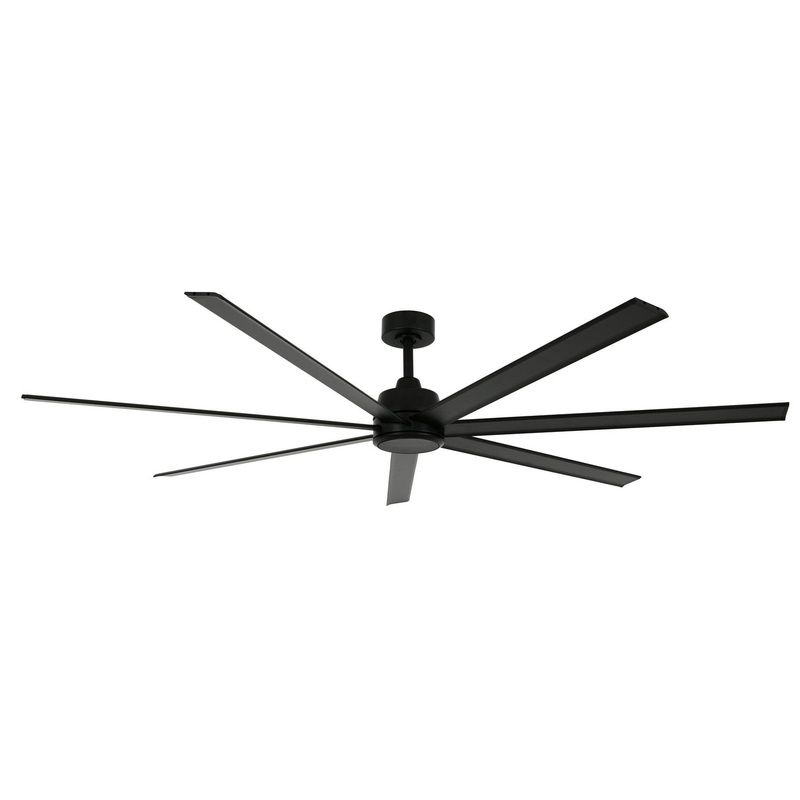 Lucci Air 21610901 Atlanta 72" Ceiling Fan, Black