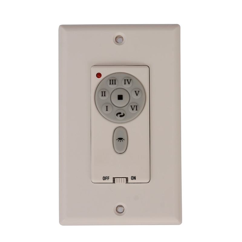 Lucci Air 99002402 Wall Transmitter, White (Discontinued)