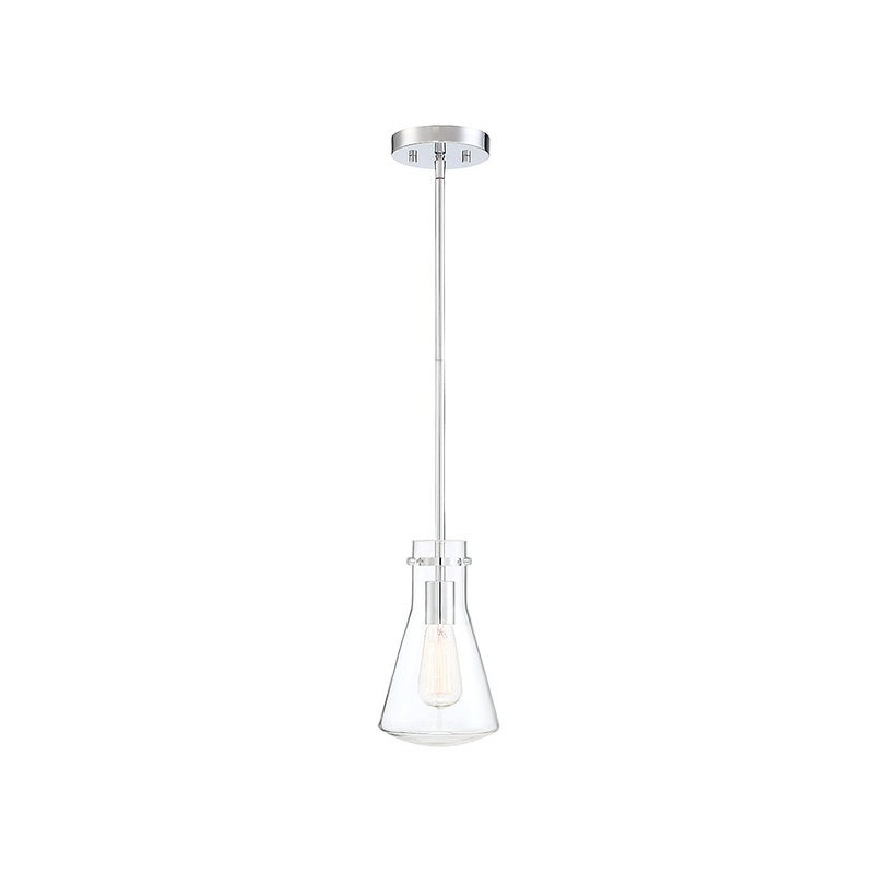 Shoppers Lighting SH70063CH Katherine One Light Pendant, Chrome