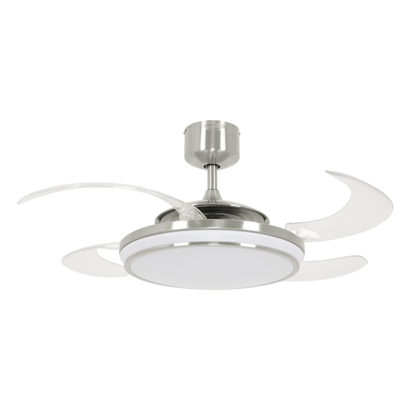Beacon Fanaway 21103601 Evo1 48" Ceiling Fan, Brushed Chrome