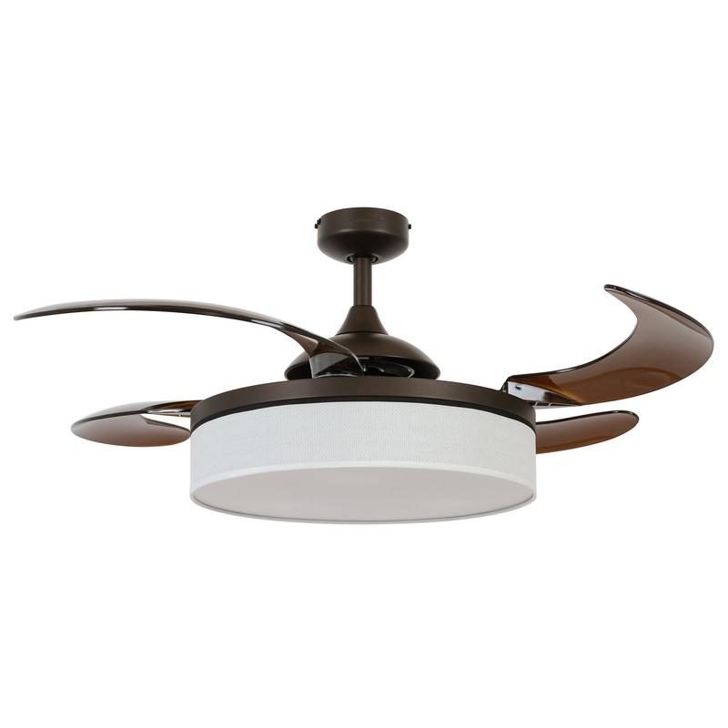 Beacon Fanaway 51103101 Fraser 48" Ceiling Fan, Oil Rubbed Bronze and Amber