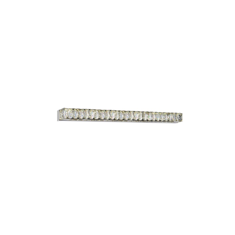 CWI Lighting 5624W24ST Milan LED Vanity Light, Chrome