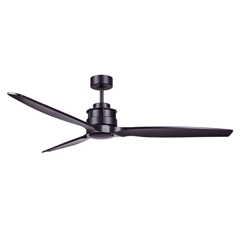Lucci Air 210508010 Akmani 60" Ceiling Fan, Black
