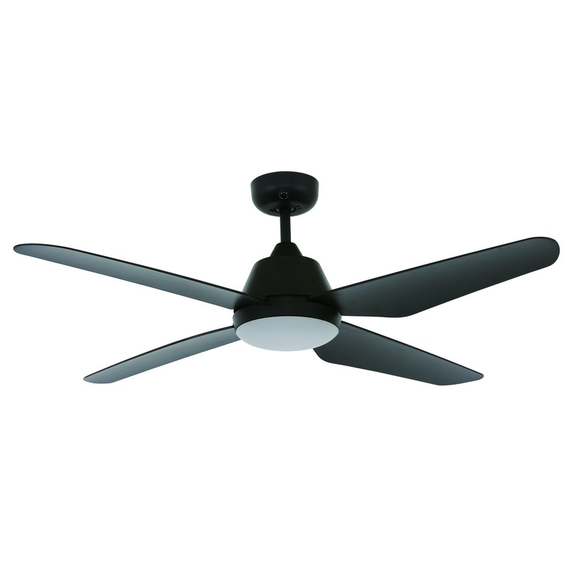 Lucci Air 21299801 Aria 52" Ceiling Fan, Black