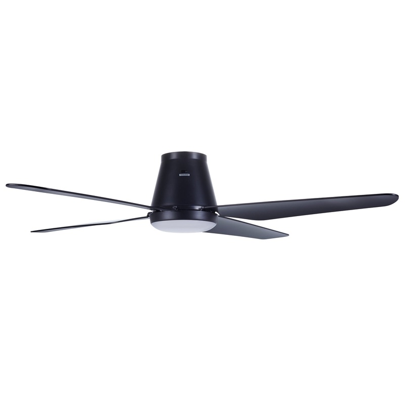 Lucci Air 21300201 Aria Hugger 52" Ceiling Fan, Black