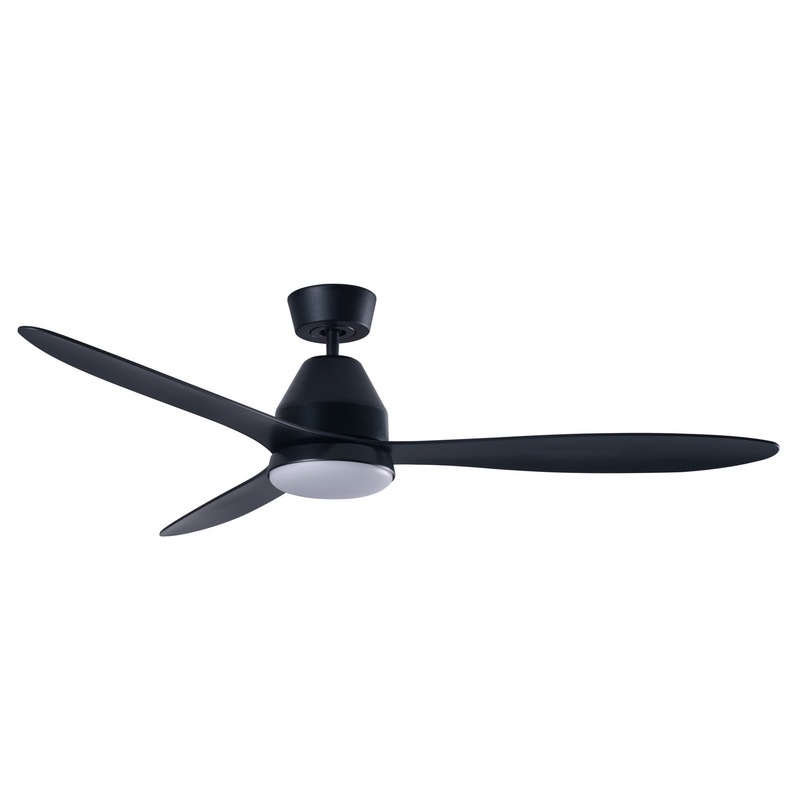 Lucci Air 21304401 Whitehaven 56" LED Ceiling Fan, Black