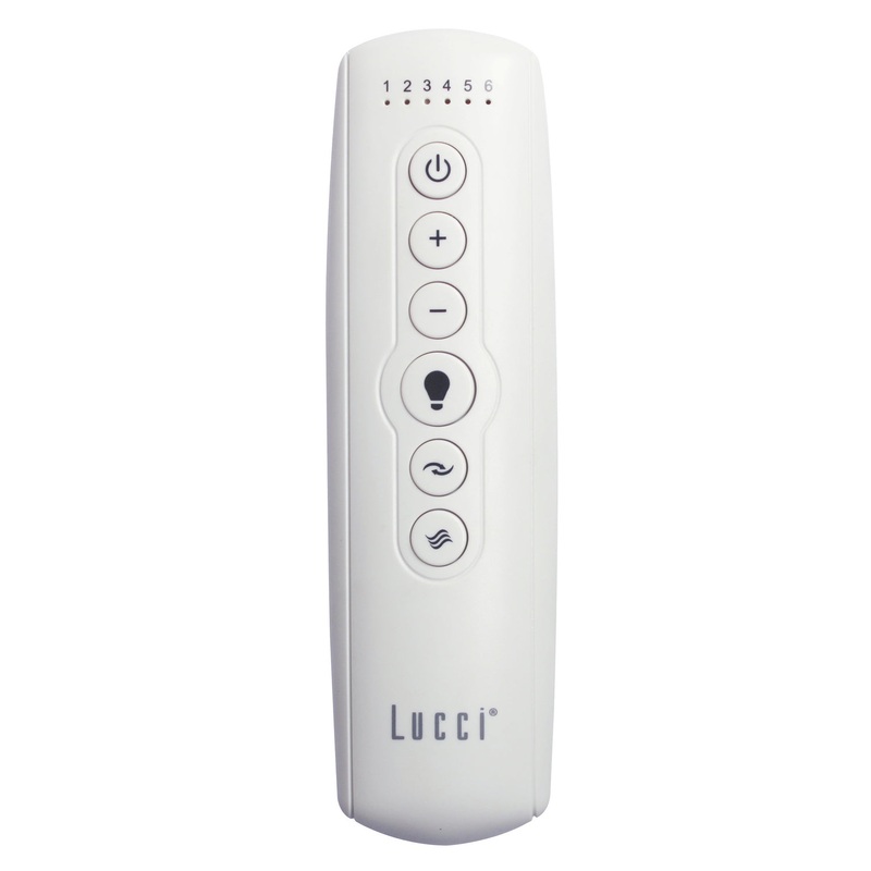 Lucci Air 50650702 Akmani Ceiling Fan Remote Control, Off-white