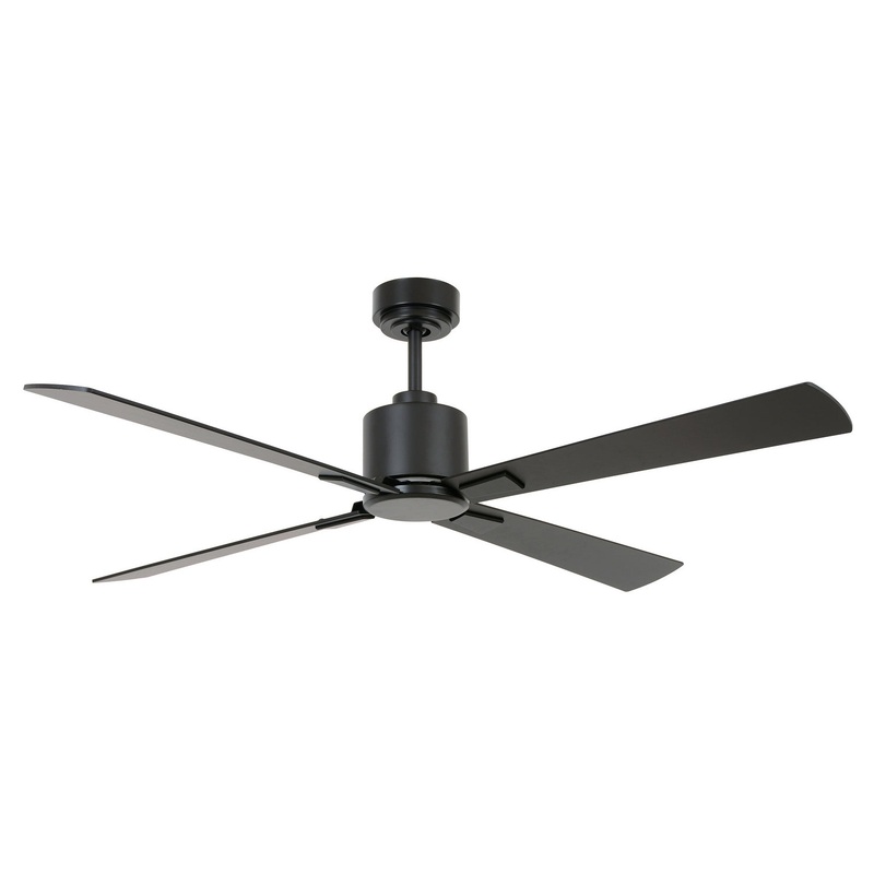 Lucci Air 510529010 Climate 52" Ceiling Fan, Black