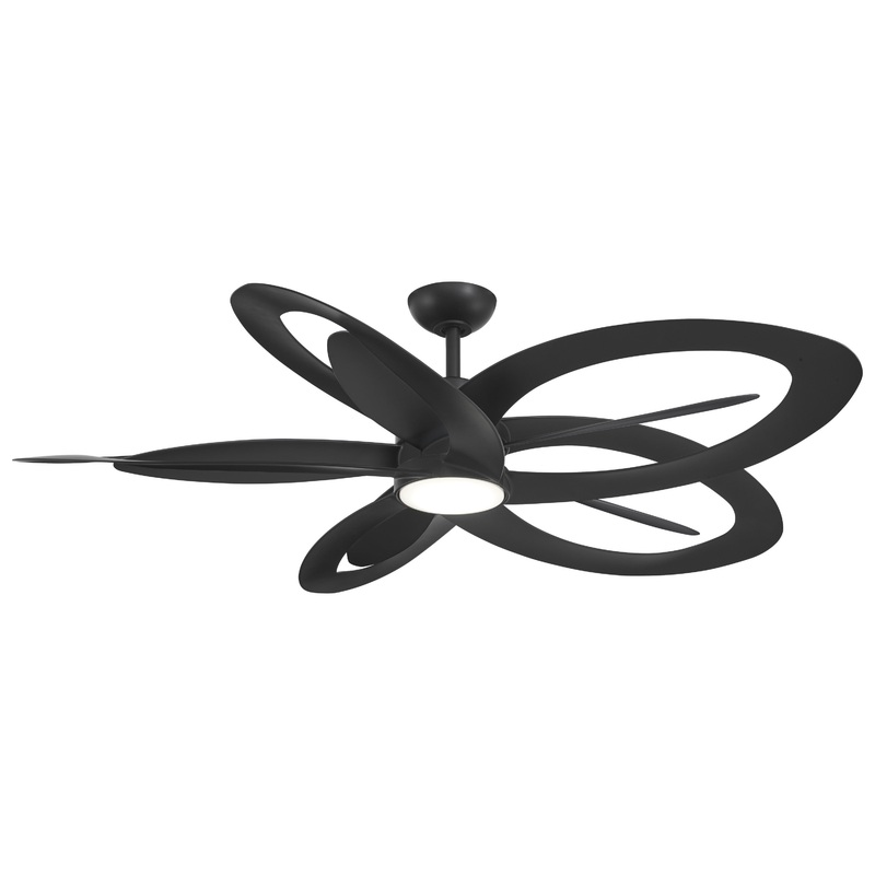 Minka-Aire F862L-CL Pinup 60" Ceiling Fan, Coal
