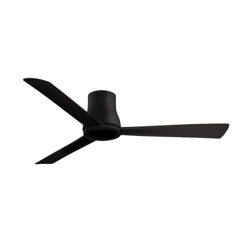 Minka-Aire F873-CL Simple Flush 52" Ceiling Fan, Coal