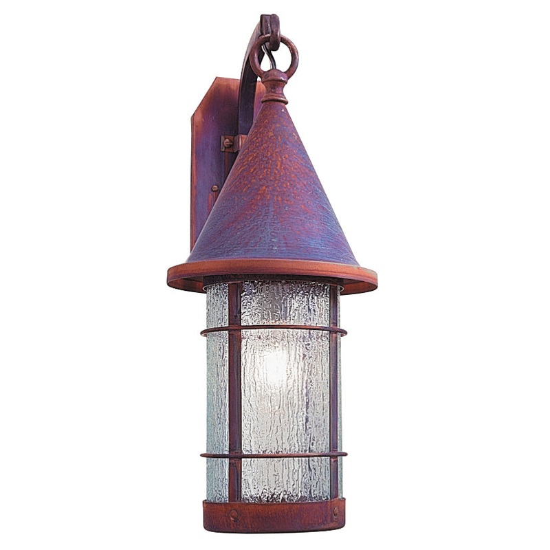 Arroyo VB-9RM-RC Valencia One Light Wall Mount Raw Copper