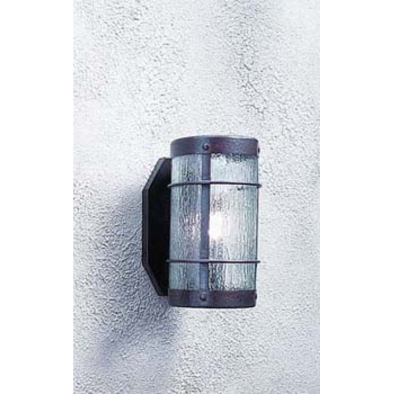 Arroyo VS-7NRRM-BK Valencia One Light Wall Mount Satin Black