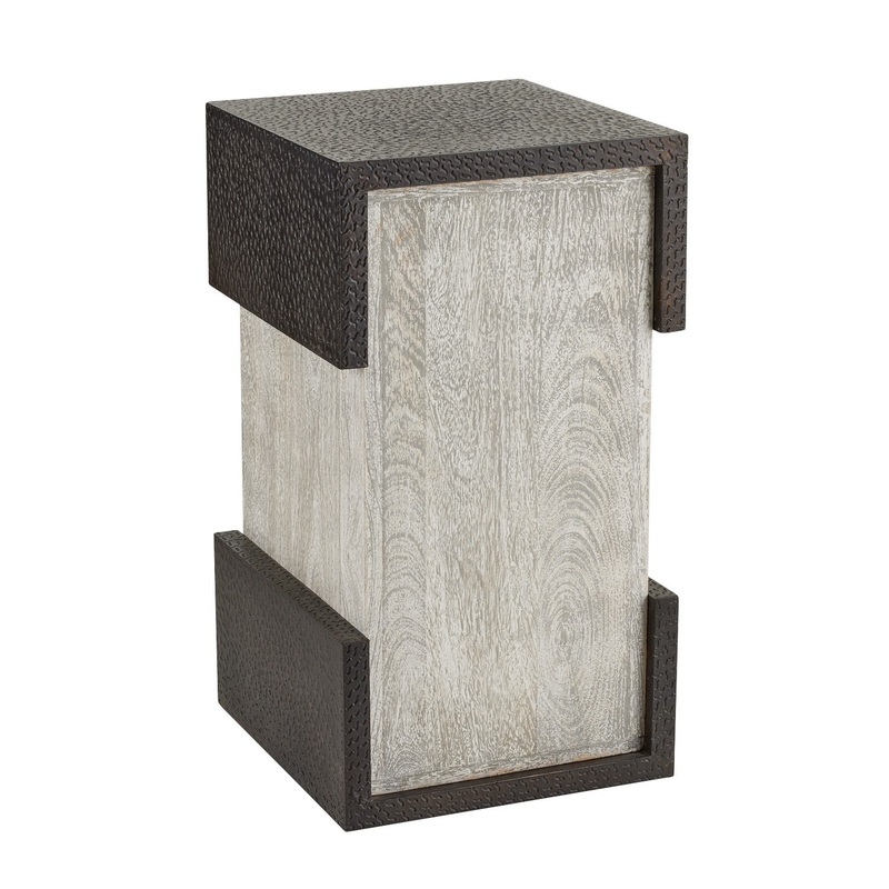 Arteriors FAI15 Exeter Accent Table Bronze/Smoke