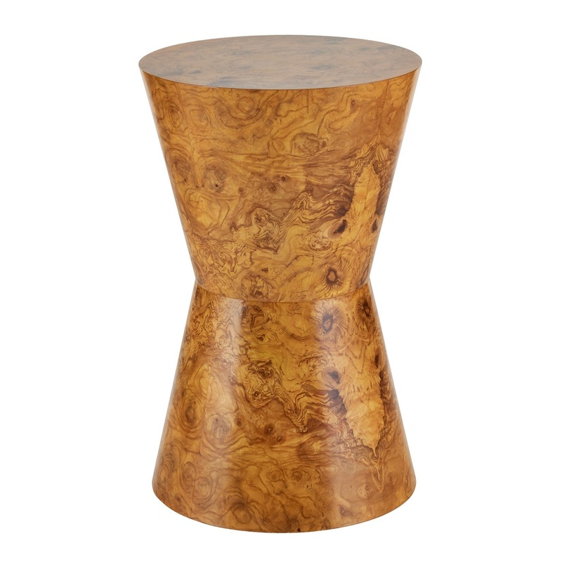 Arteriors FAS06 Costello Accent Table Blonde Burl