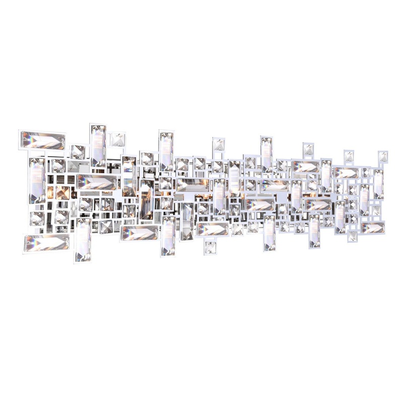 CWI Lighting 5689W30-8-601 Arley Eight Light Vanity, Chrome