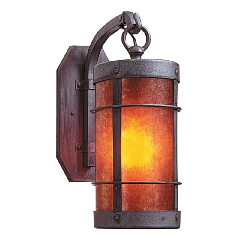 Arroyo VB-7NRM-MB Valencia One Light Wall Mount Mission Brown