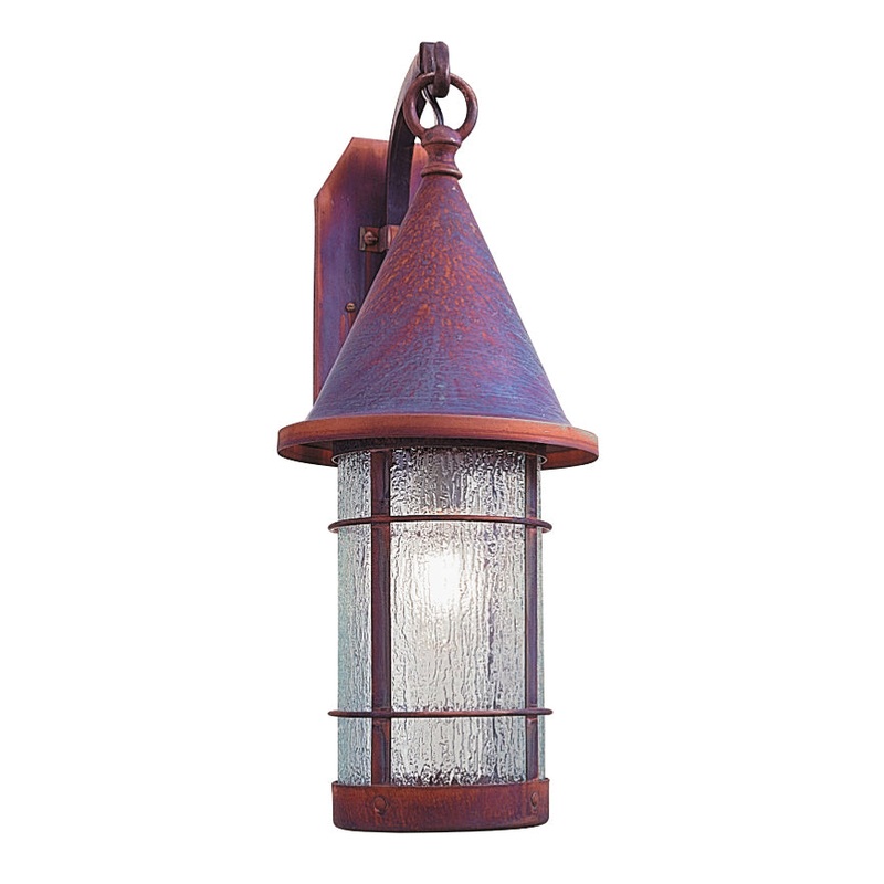 Arroyo VB-7RM-RC Valencia One Light Wall Mount Raw Copper