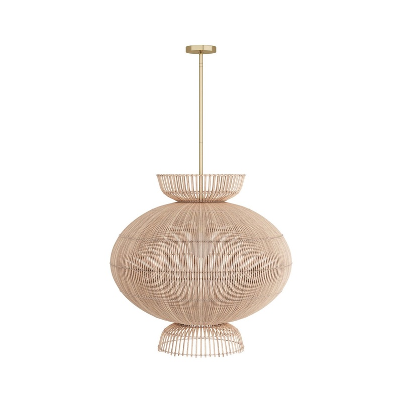 Arteriors DMS07 Vanora One Light Pendant Natural