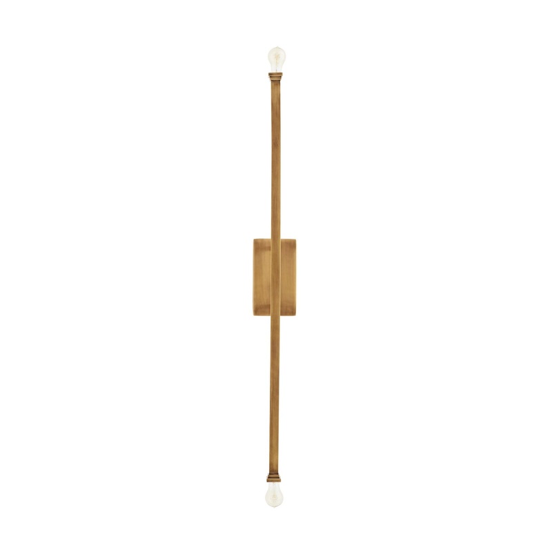 Arteriors DS44011 Hutu Two Light Wall Sconce Antique Brass
