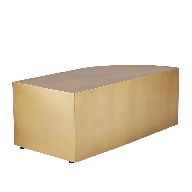 Arteriors FCI16 Cortez Cocktail Table Antique Brass