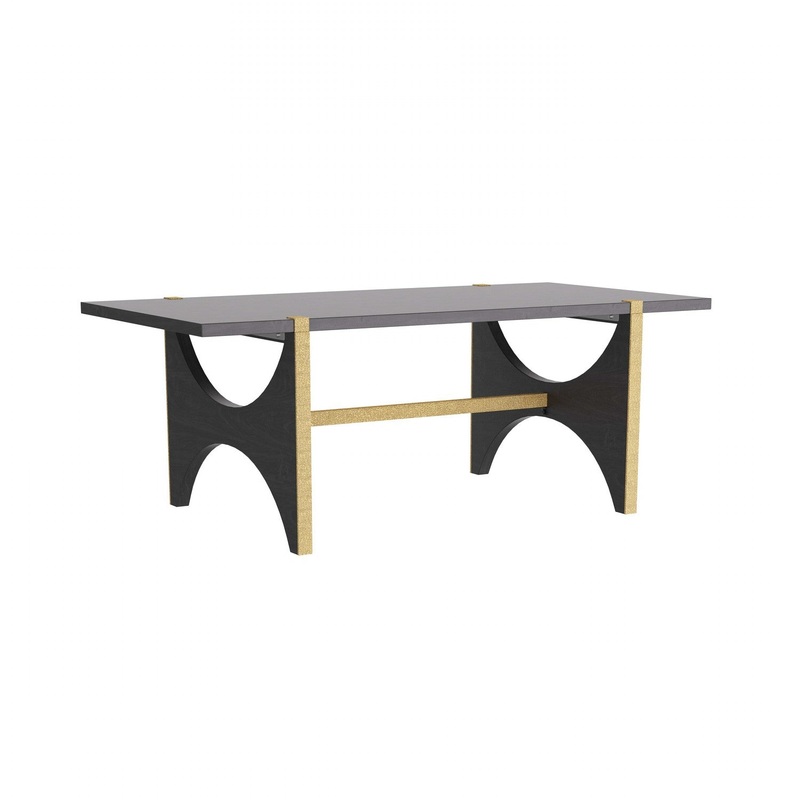 Arteriors FDI02 Westheimer Dining Table Umber