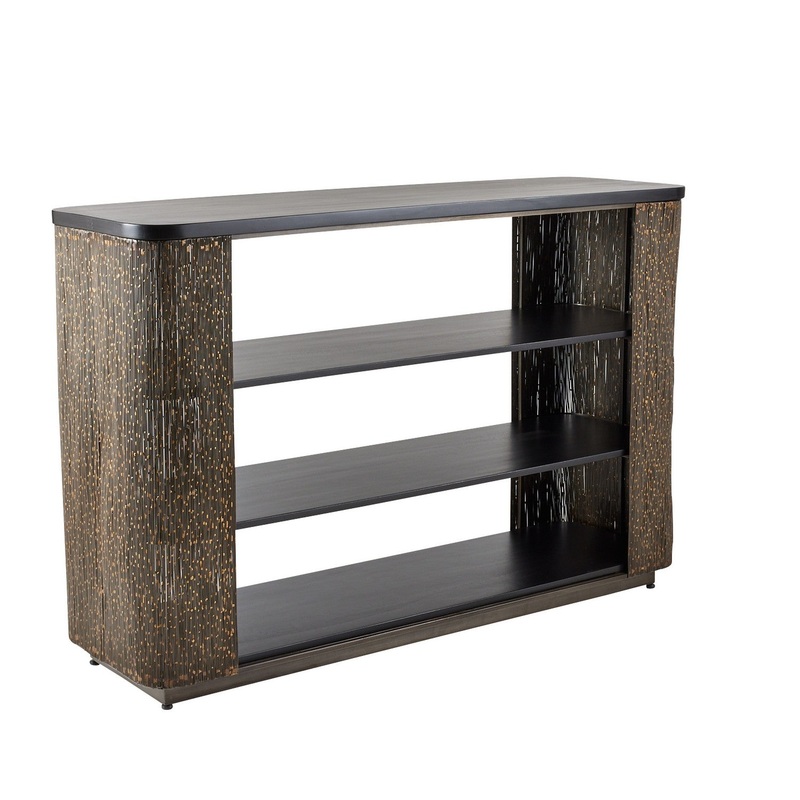 Arteriors FGI05 Easton Bookshelf Natural/Antique Brass