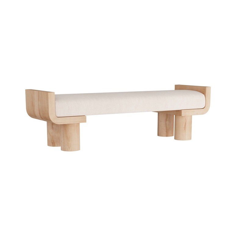 Arteriors FHI01 Wesley Bench Natural