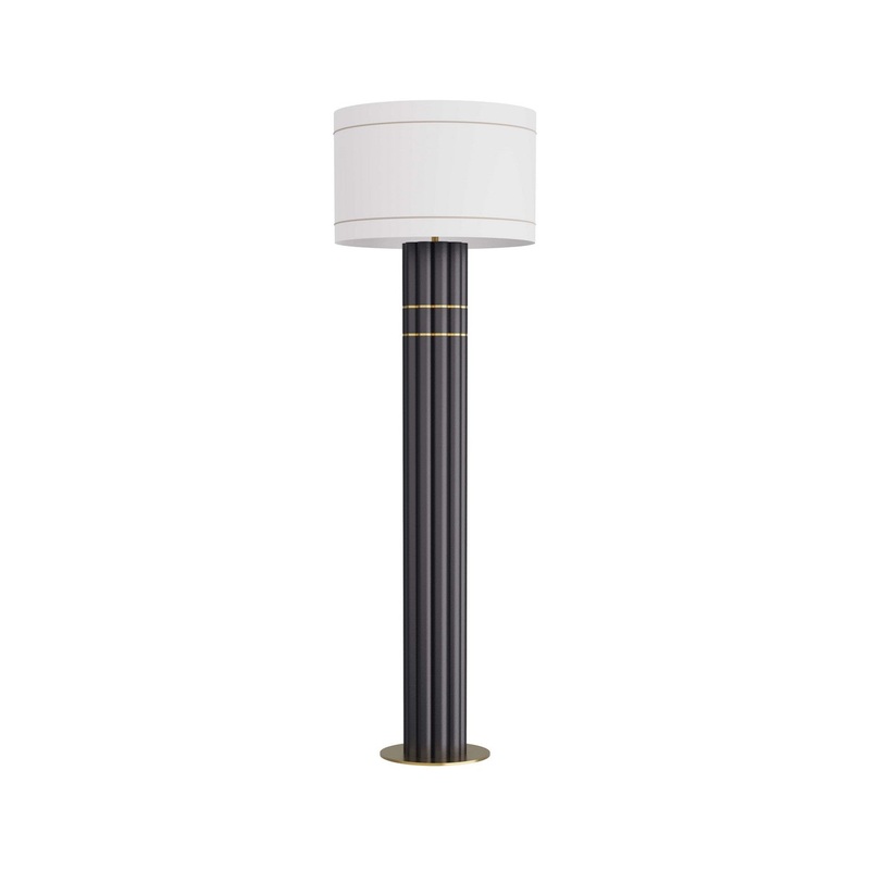 Arteriors PFC07-SH016 Warner One Light Floor Lamp Black