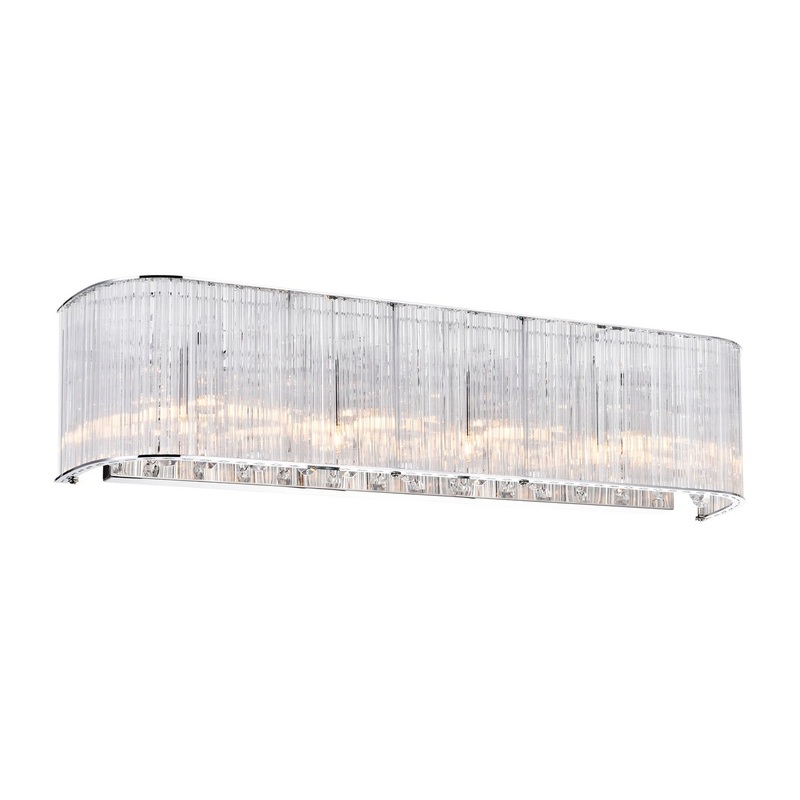 CWI Lighting 5320W24C Elsa Four Light Vanity, Chrome (Discontinued)