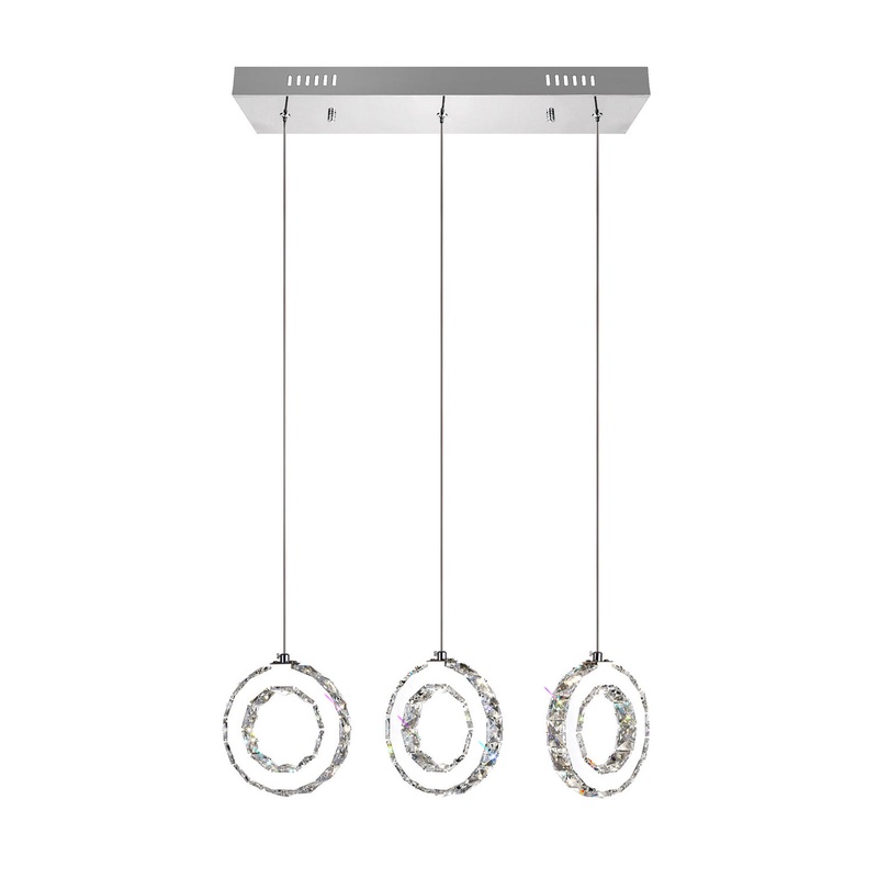CWI Lighting 5417P24ST-RC-A Ring LED Pendant, Stainless Steel (Discontinued)