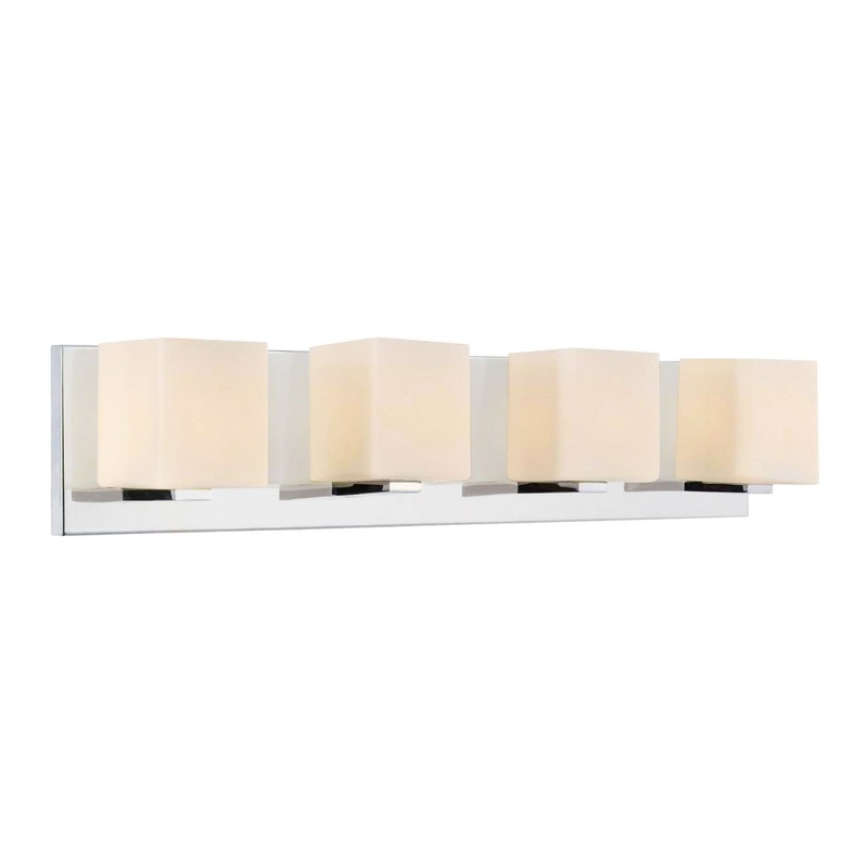 CWI Lighting 5442W26SN Cristini Four Light Bathroom Sconce, Satin Nickel