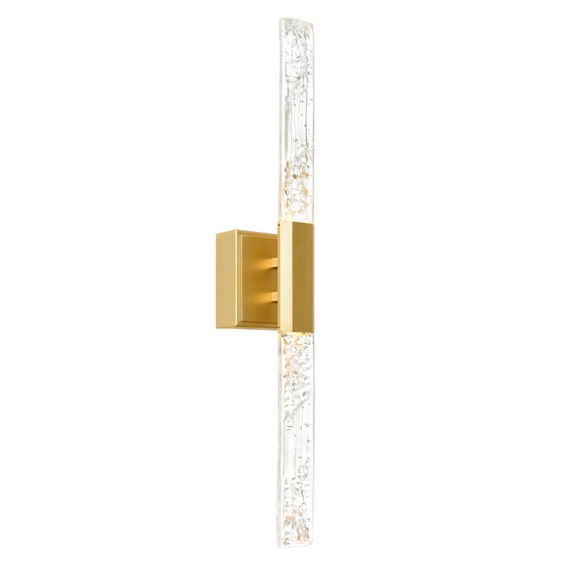 CWI Lighting 1589W24-624 Greta LED Vanity, Brass