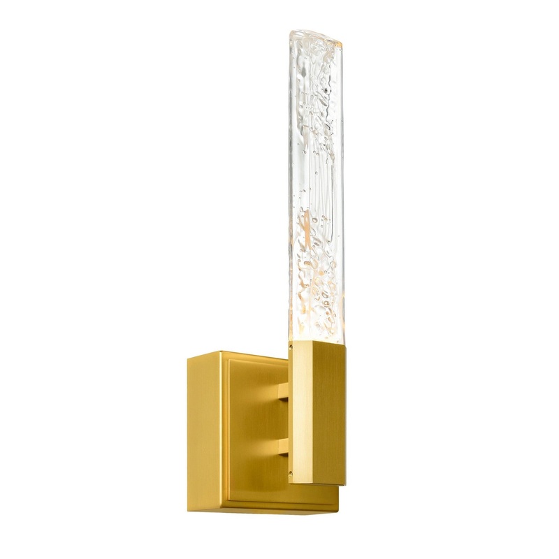 CWI Lighting 1589W5-624 Greta LED Wall Sconce, Brass