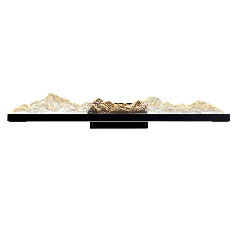 CWI Lighting 1601W36-101 Himalayas LED Vanity, Black