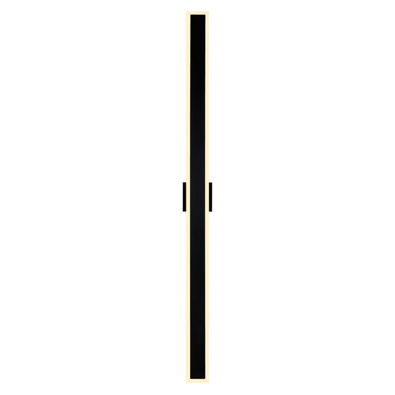 CWI Lighting 1694W80-101 Malibu LED Outdoor Wall Lantern, Black