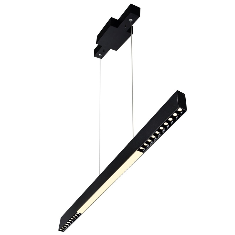 CWI Lighting 1701P45-B-101 Pienza LED Chandelier, Black