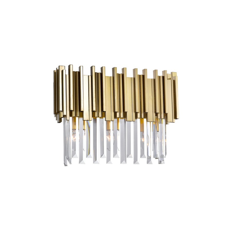 CWI Lighting 1112W17-3-169 Deco Three Light Vanity, Medallion Gold