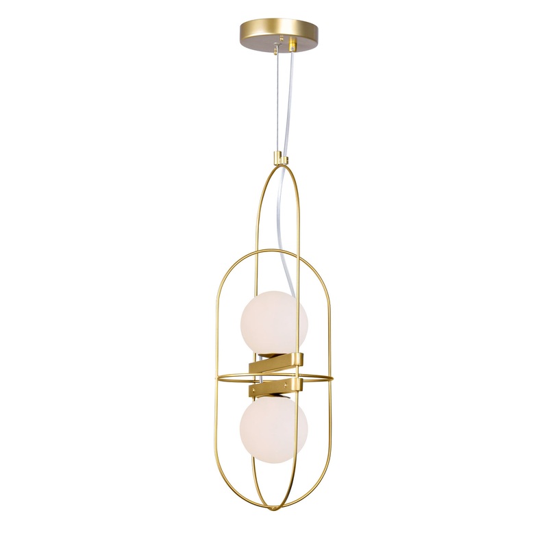 CWI Lighting 1209P7-2-169 Orbit LED Pendant, Medallion Gold (Discontinued)