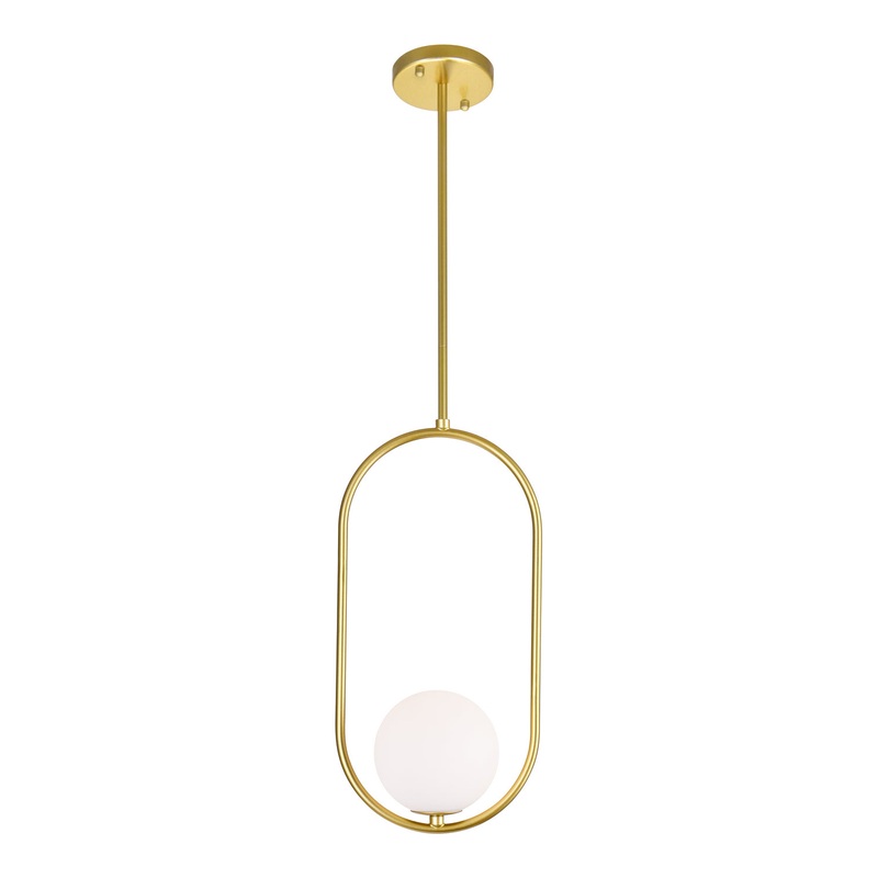 CWI Lighting 1212P8-1-169 Celeste LED Mini Pendant, Medallion Gold