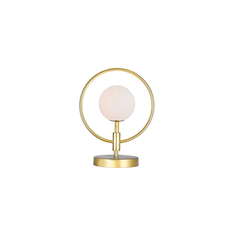 CWI Lighting 1212T10-1-169 Celeste LED Table Lamp, Medallion Gold